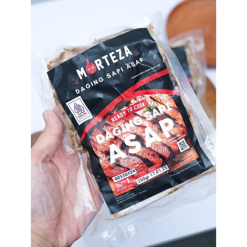 Jual Sei Sapi Asap 250gr - MORTEZA | Shopee Indonesia