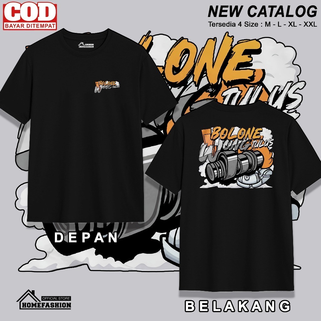 Jual KAOS T-SHIRT BOLONE WONG TULUS VIRAL | BAJU KAOS MOTIF KATA KATA ...
