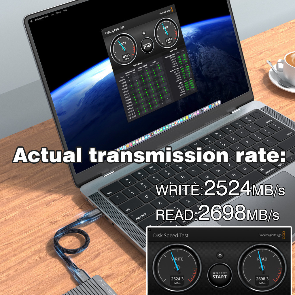 Jual Thunderbolt 4 Cable USB4 40Gbps Data Transfer Cable 8K@60Hz UHD ...