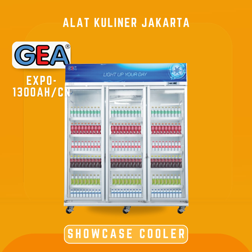 Jual GEA EXPO 1300AH/CN EXPO-1300AH/CN DISPLAY COOLER 3 PINTU SHOWCASE ...