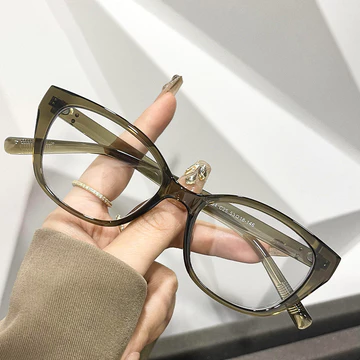Viendo Kacamata Photocromic Minus Wanita Cat Eye Frame Anti Blueray Bluecromic Kaca Mata Optik