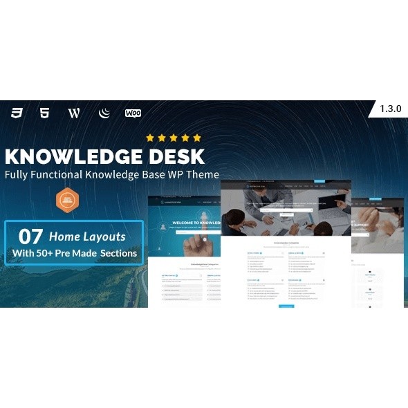 Jual Knowledgedesk – Knowledge Base WordPress Theme | Shopee Indonesia