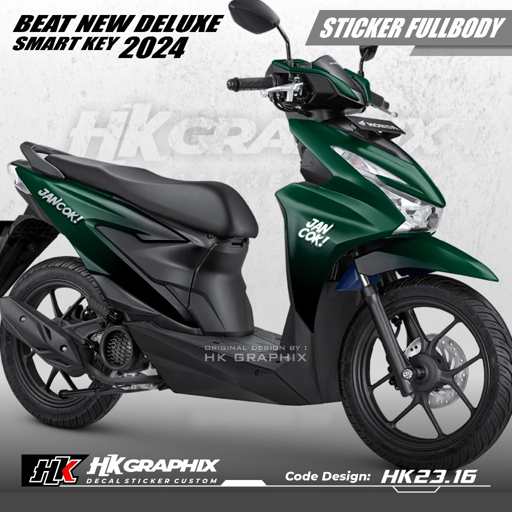 Jual Sticker Decal New BEAT Deluxe Smart Key Full Body 2024 Beat Street ...
