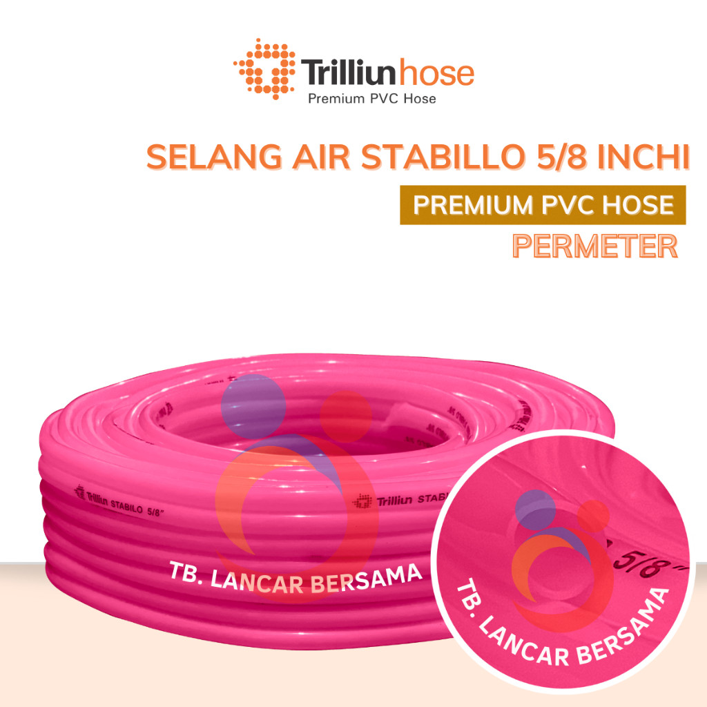 Jual Gt R Selang Air Stabillo Trilliun Uk Inch Lentur Elastis Per Roll Meter