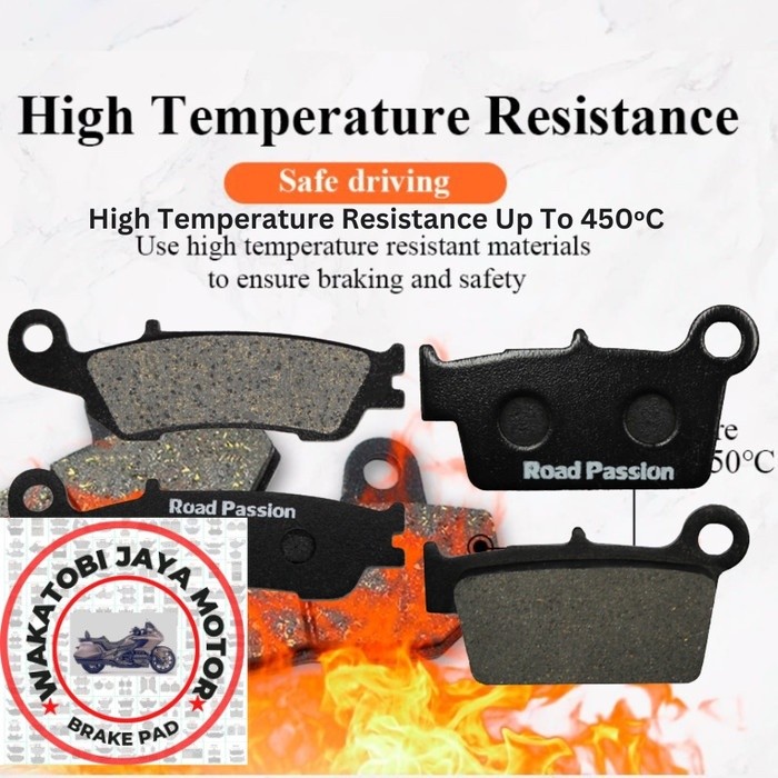 Kit Plaquettes De Frein Arrière Pour Yamaha YZ125/250/450 (2008-2018) - Motocross, Enduro