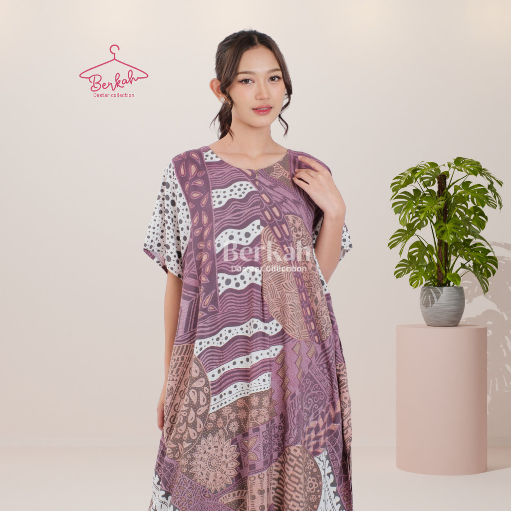 Daster Lowo Bat Rayon Resleting Surya Teja
