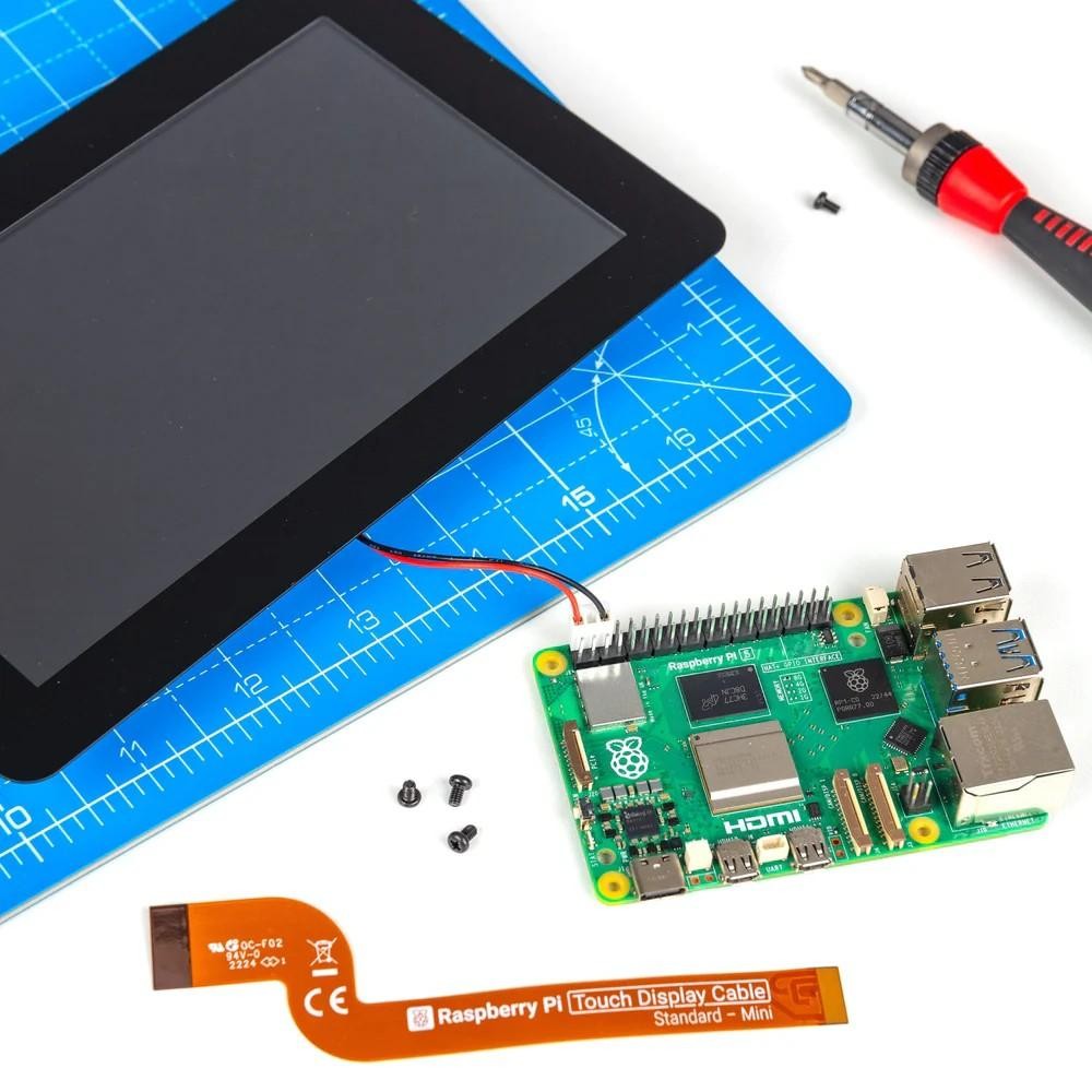 Jual OFFICIAL Raspberry Pi Touch Display 2 - Resolution 720×1280 Pixels ...