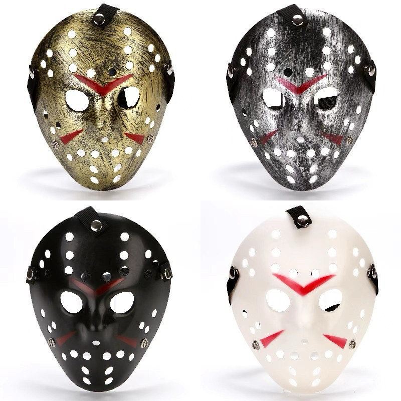 Jual JT__ Topeng mask jason hockey/topeng cosplay jason/topeng ...