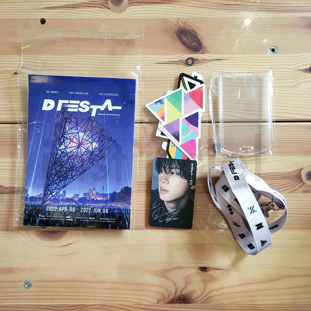 Jual BTS - Merch Dfesta Special Ticket Jin | Shopee Indonesia