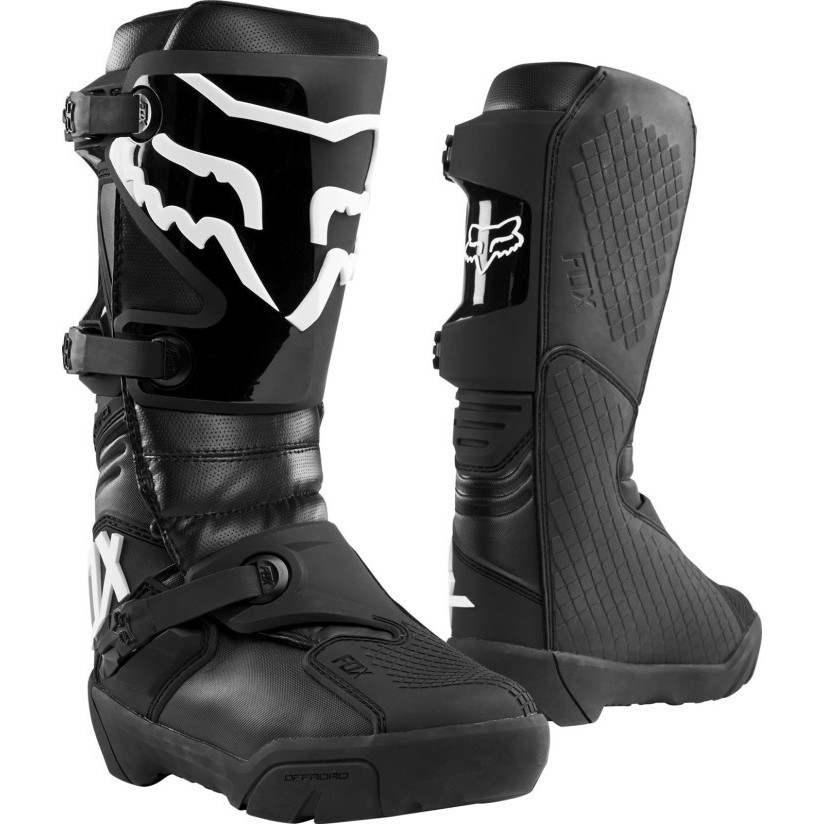 Jual FOX Racing Comp X Off Road Boot [Black] | Shopee Indonesia