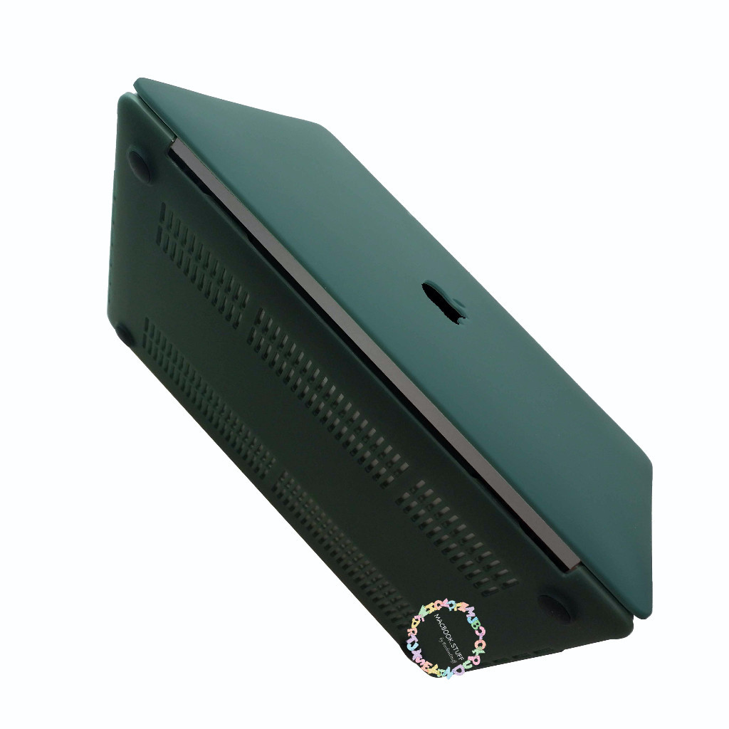 Jual MACBOOK Case MATTE MID GREEN NEW AIR PRO RETINA 11 12 13 14 15 16 ...