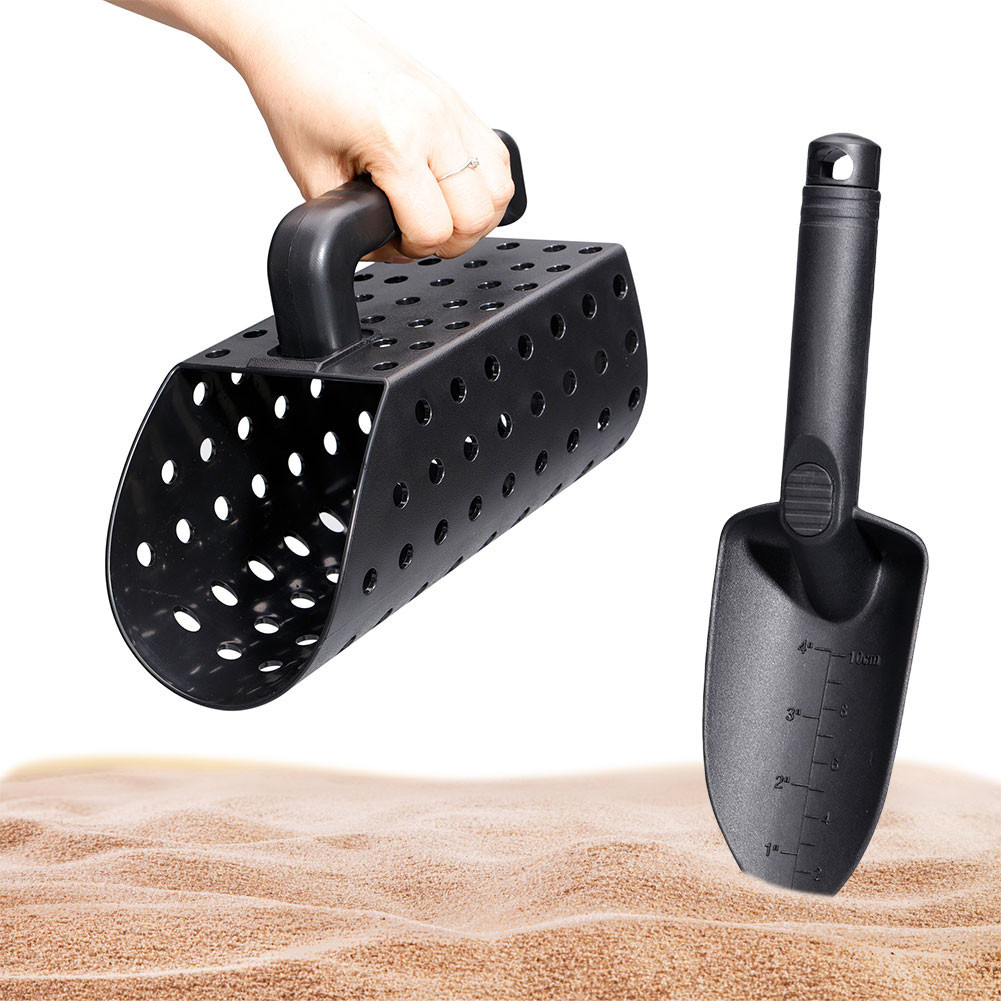 Jual Sand Scoop and Shovel Digging Tool Beach Gold Digging Filter Tool ...