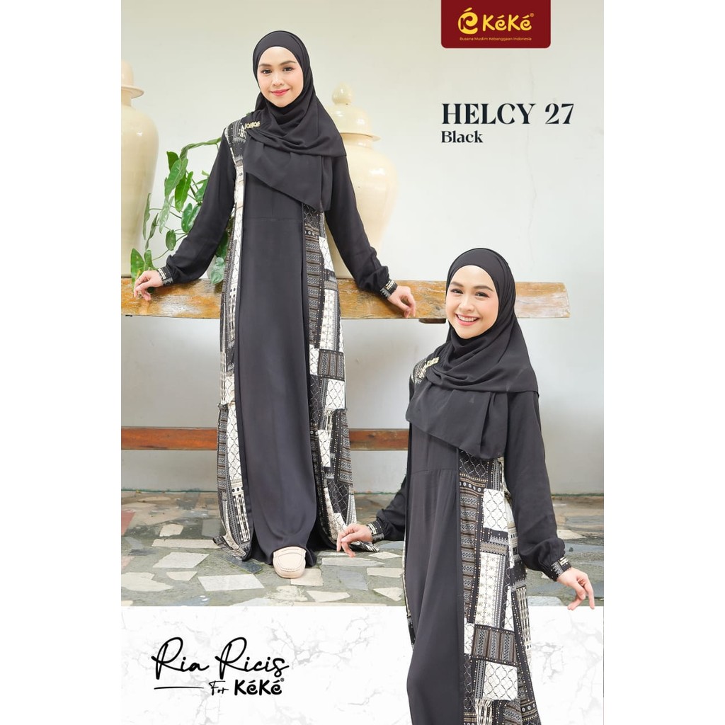 Jual Nibras_Bandung - Gdk Dl Ricis Helcy 27 Gamis Wanita Model Simple ...