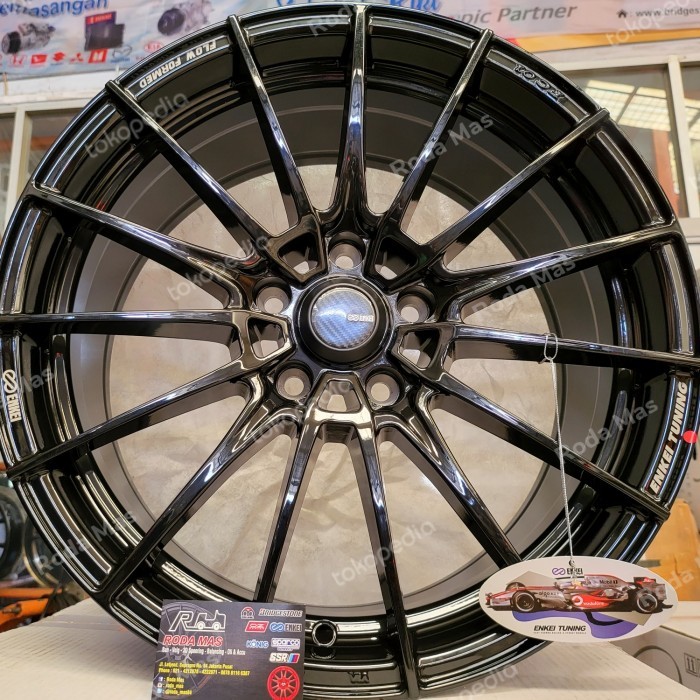 Jual Velg Enkei Tuning FC01 R18 (5x114.3) Flow Form Original | Shopee ...