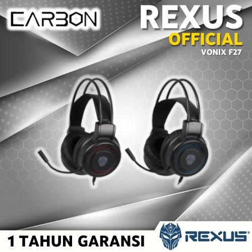 Jual REXUS VONIX F27 GAMING HEADSET WIRED AUDIO JACK 3.5MM | Shopee ...