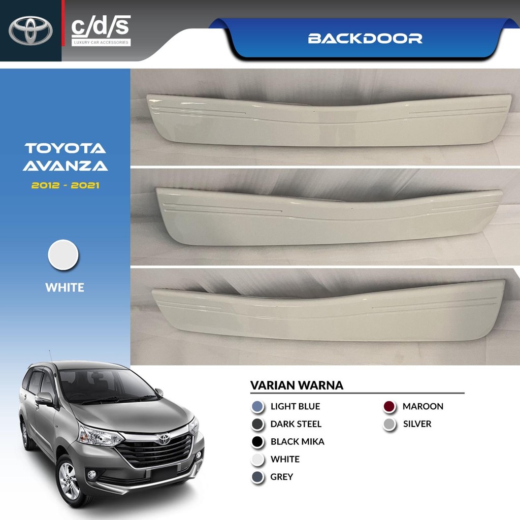 Jual Back Door Toyota Avanza Tahun 2012 - 2021 CDS | Shopee Indonesia