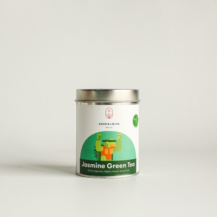 Jual Sanka+Bira JASMINE GREEN TEA (Single Origin Green Tea, Loose ...