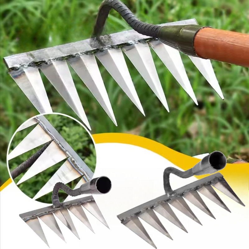 Jual Rake Besi Pencabut Rumput Alat Penyiang Rumput Atau Gulma Alat ...