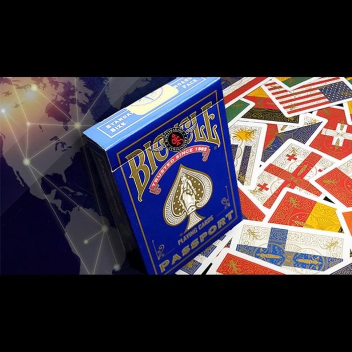 Jual Kartu Remi Bike Passport Project Playing Cards | Shopee Indonesia