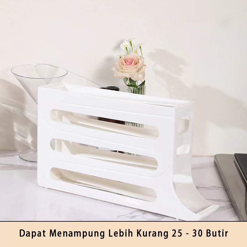 Jual Rak Telur Tingkat / Tempat Penyimpanan Telur Minimalis 4 Tier Rak ...