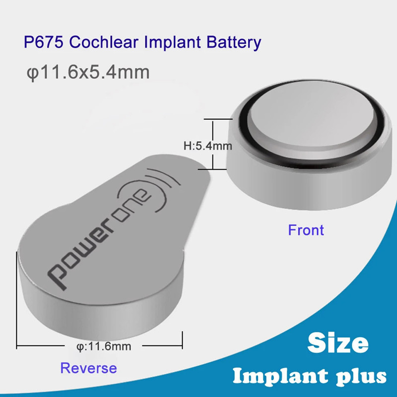Jual Cochlear Implants Hearing Aid Battery 60 Cells Zinc Air Hearing ...