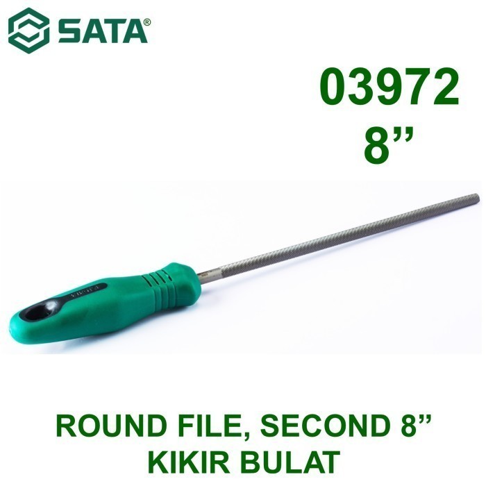 Jual SATA 03972 Kikir Besi Bulat 8 Inch Round File, Second 8 Inch ...