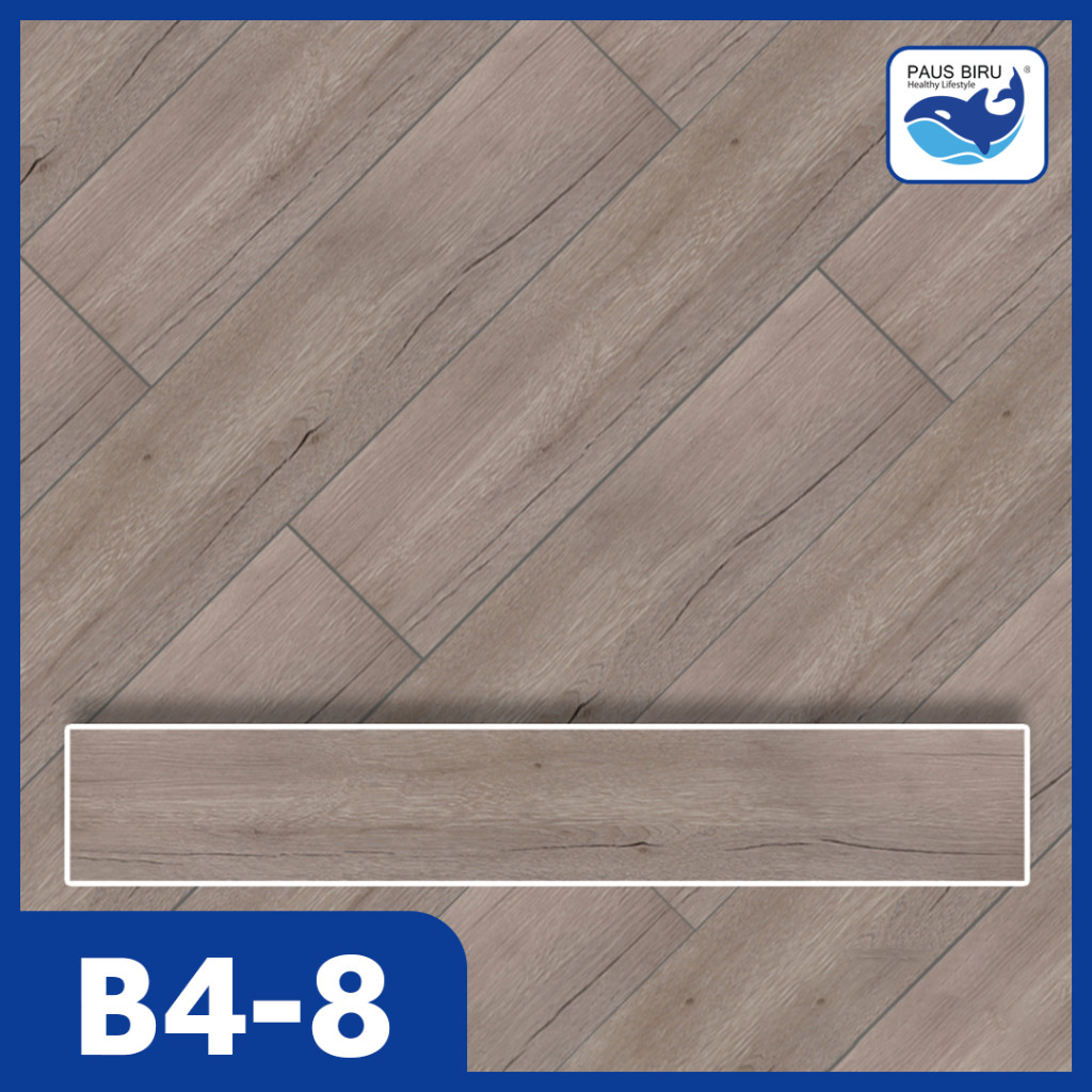 Jual Paus Biru - 1 BOX (36 Pcs) Floor Vinyl PVC Sticker 91,5x15,2cm ...