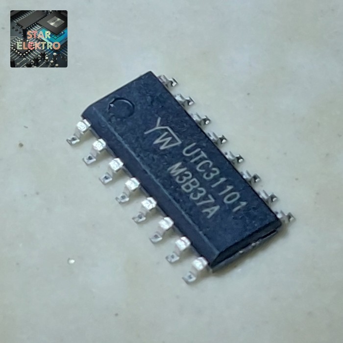 Jual UTC31101 Sop-16 SMD UTC 31101 Compander IC Cordless Telephone ...