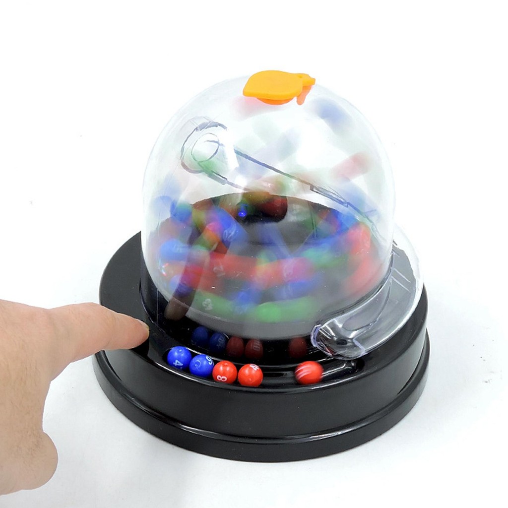 Jual Electric Lotto Ball Machine Mini Lottery Machine, Party Games
