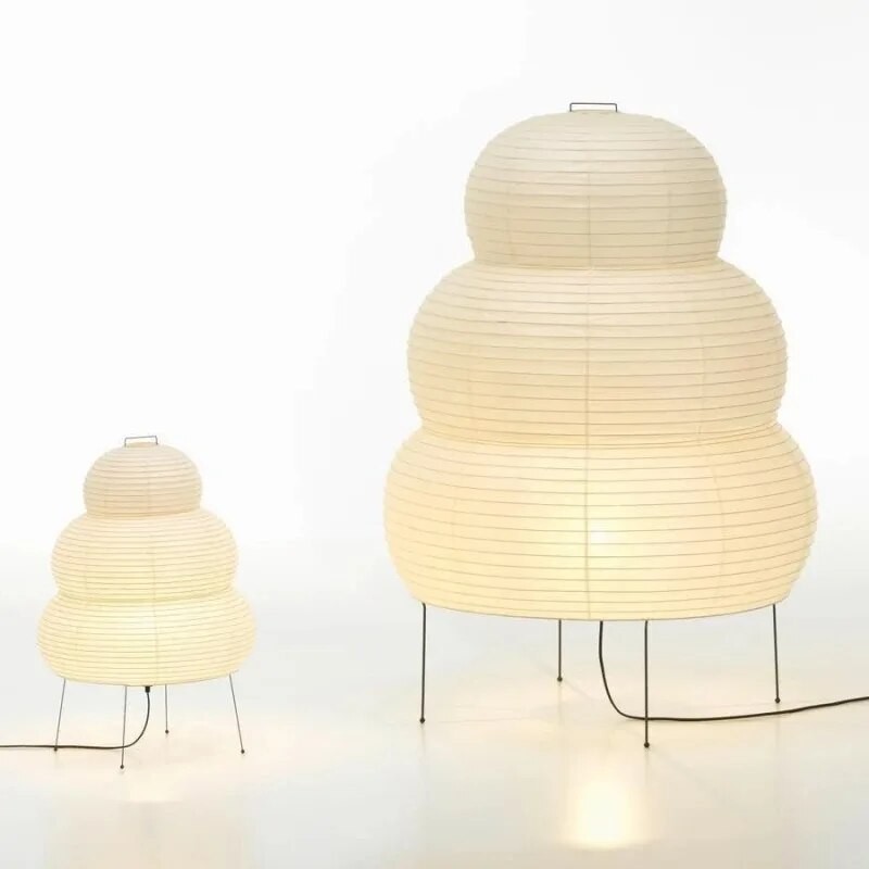 Jual LED Rice Paper Table Lamp, Noguchi Three-tone Light Eye Protection ...
