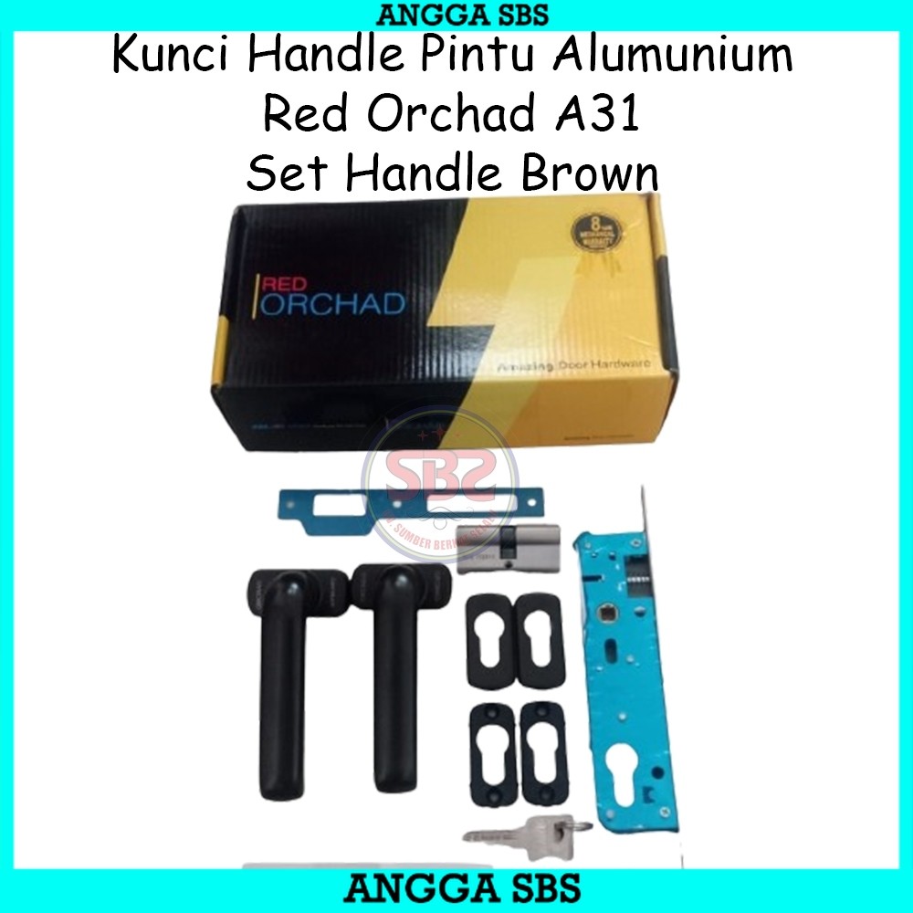 Jual Orchad A Kunci Pintu Aluminium Orchad A Lever Set Orchad A Kunci Pintu Almuni