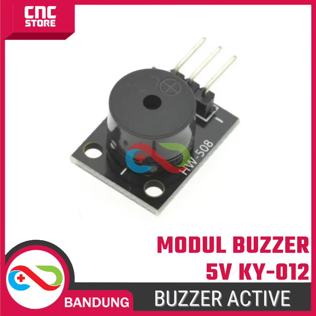 Jual Modul Buzzer 5V KY-012 Active High – Modul Suara Aktif untuk ...