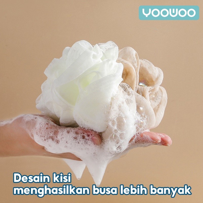 Jual YooWoo Sponge mandi / Shower Puff / Sponge Busa Bagus /Spons Mandi ...