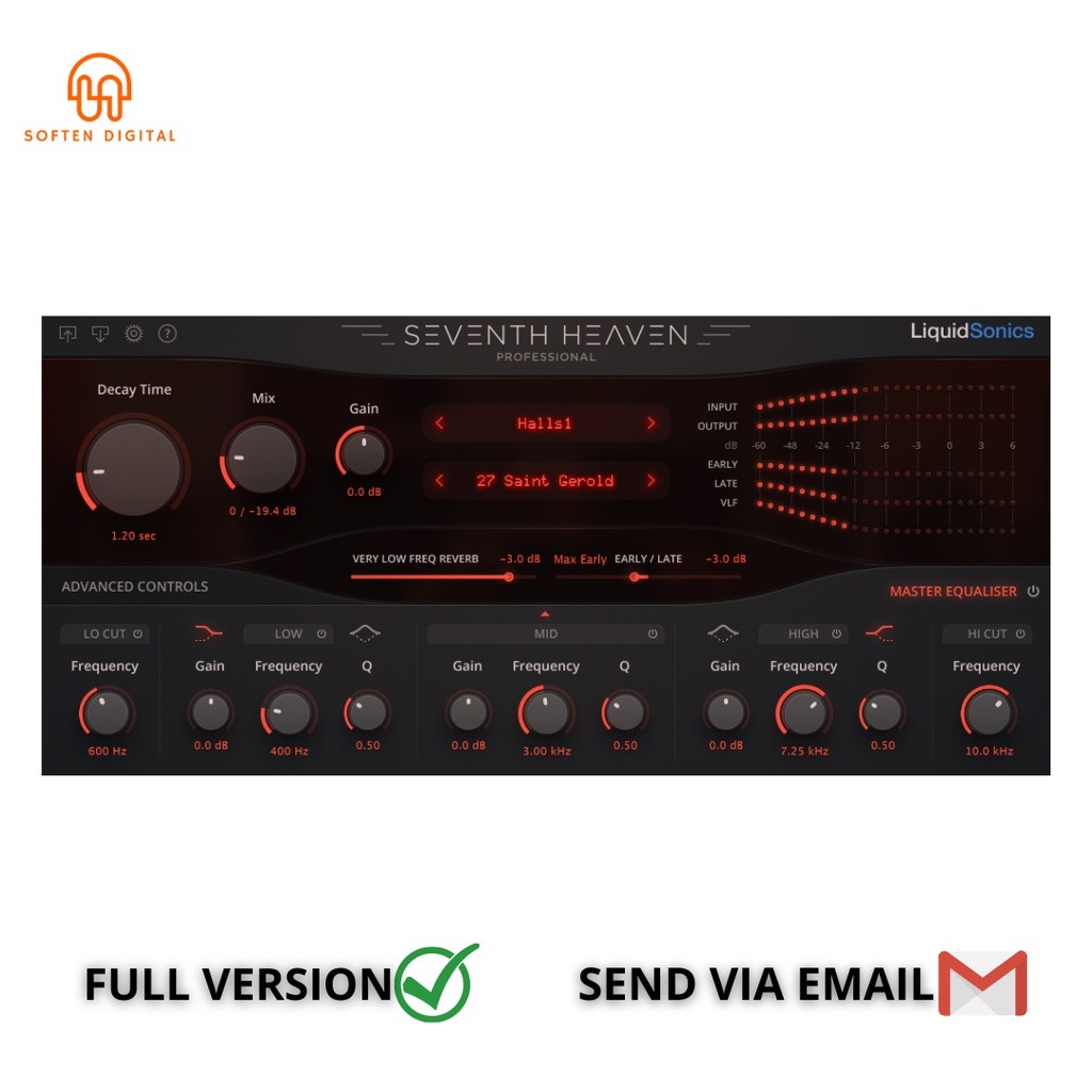 Jual LiquidSonics Seventh Heaven v1 VST Plugin Fusion-IR reverb ...