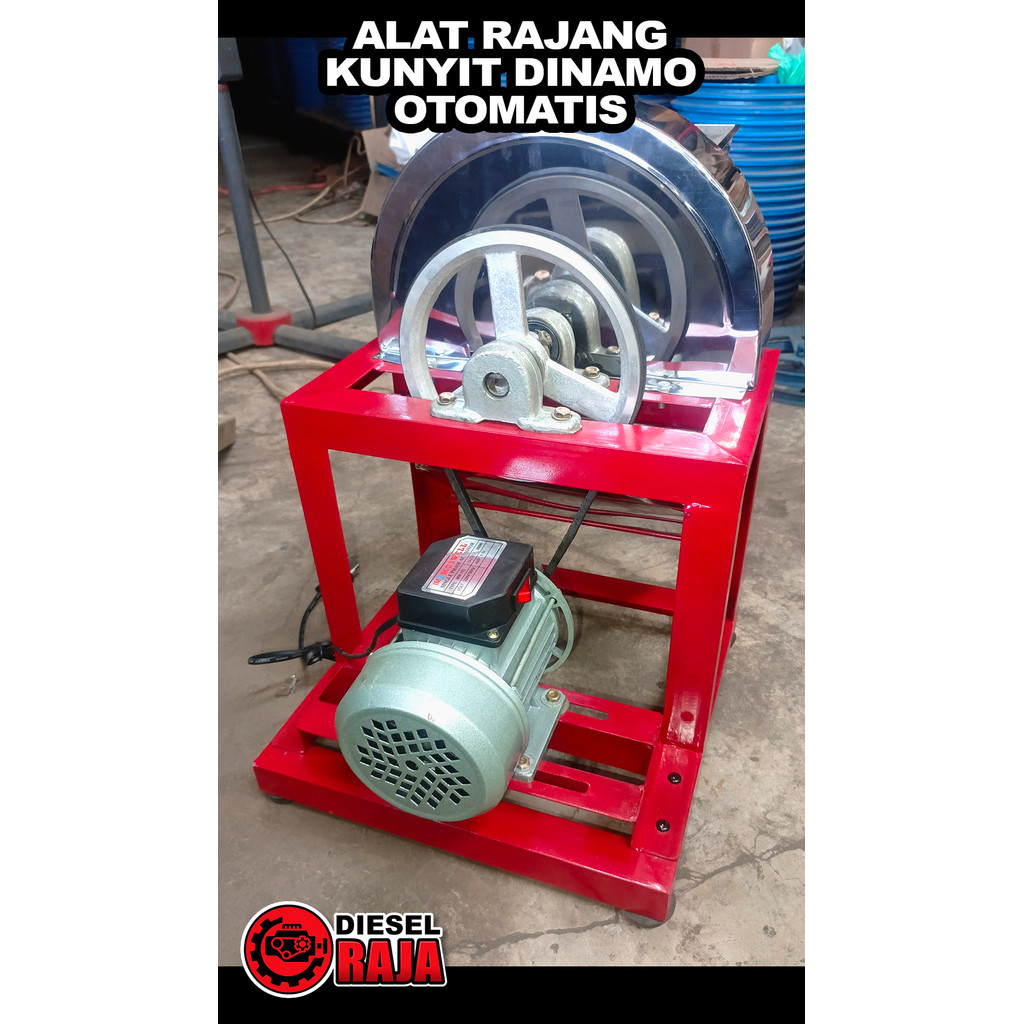 Jual Alat Rajang Perajang Kunyit Dinamo Listrik Otomatis - DIESEL_RAJA ...