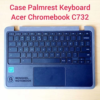 Acer Chromebook C732 / C733 Palmrest With Keyboard Bezel - 6B.GUKN7.001 - US Layout (Black) - View #5