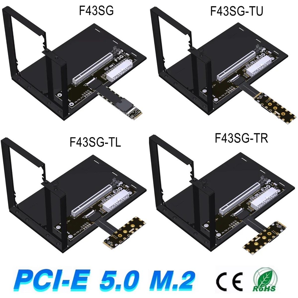 Jual ADT-Link F43SG 5.0 M.2 NVMe to PCI-E 5.0 x16 GPU Dock External ...
