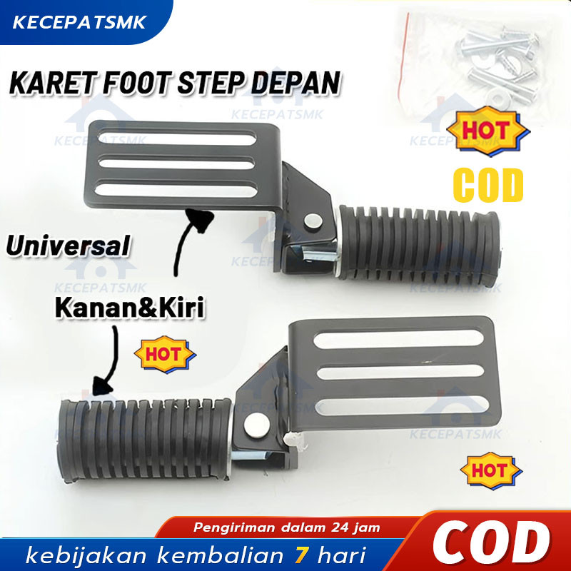 Jual TERLARIS! COD 2pcs Footstep Depan Matic Universal Kanan Kiri ...