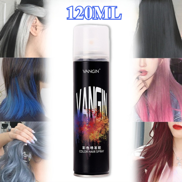 Jual Hair Color Spray 150ML Semprotan Pewarna Rambut Non Permanent ...