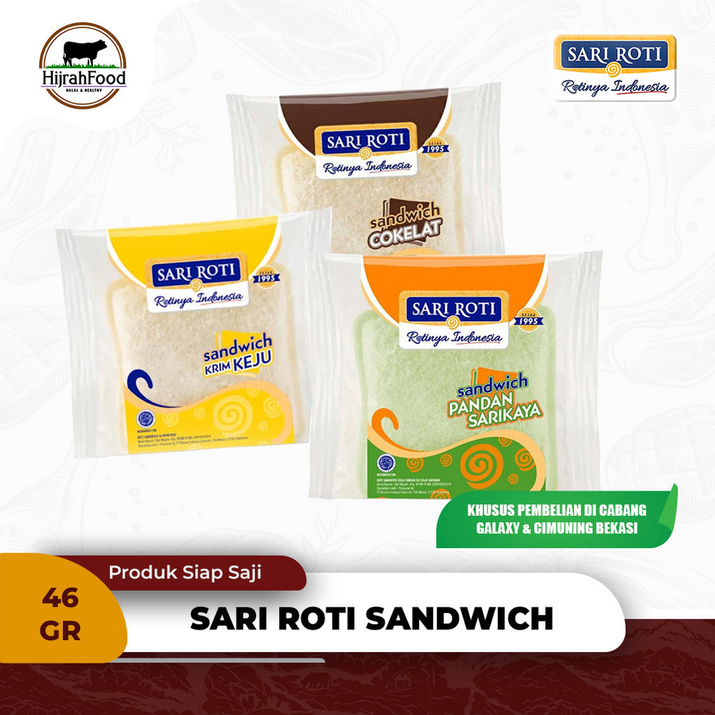 Jual Sari Roti Sandwich Isi 46 gr Praktis | Shopee Indonesia