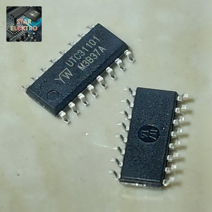 Jual UTC31101 Sop-16 SMD UTC 31101 Compander IC Cordless Telephone ...