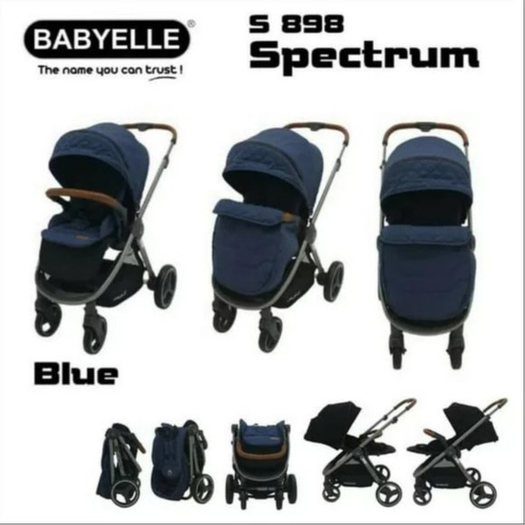 Jual BABYELLE Baby Stroller Spectrum S898 | Shopee Indonesia