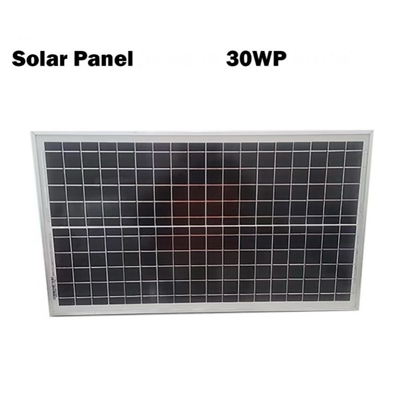 Jual Papan Panel Solar Cell 30wp 30 wp WANDI TERMURAH | Shopee Indonesia