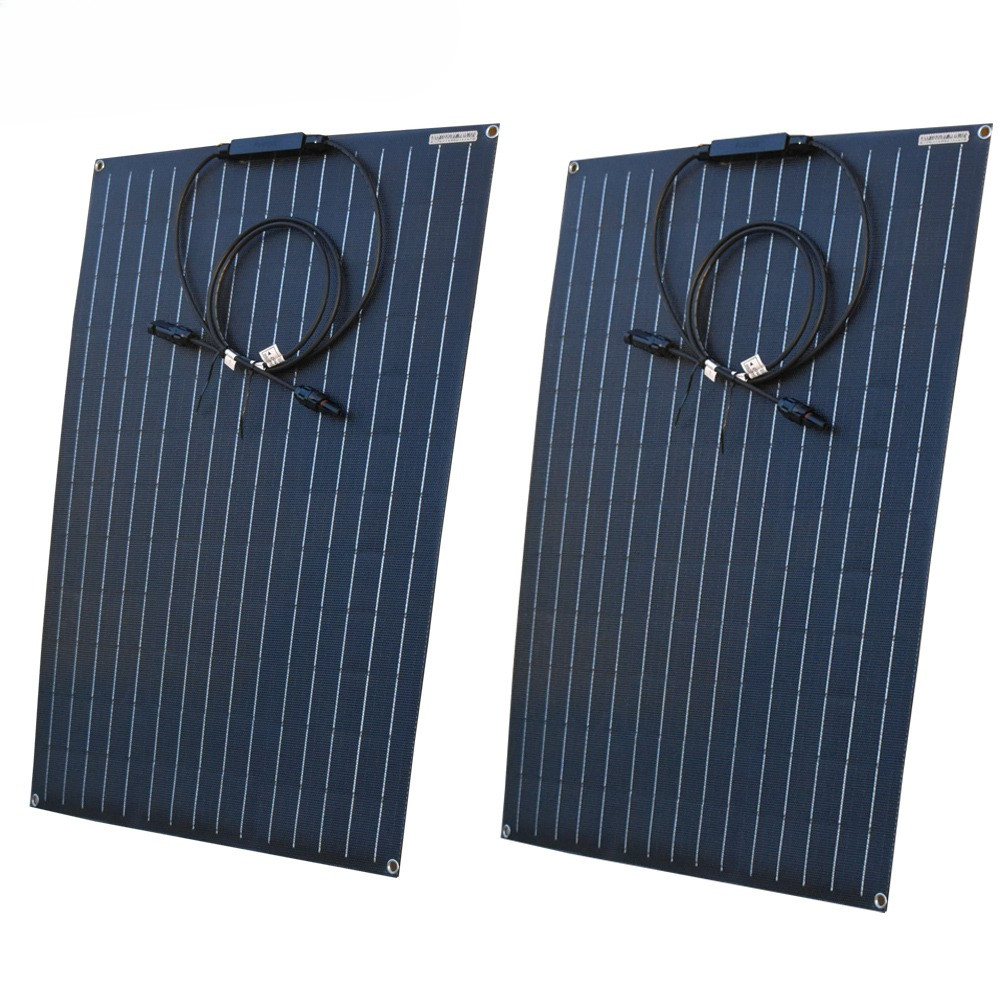 Solarpanel 200 W Faltbar 39V Semiflexibles Für 12V 24V Batterieladung PCB Solarpanel 100w