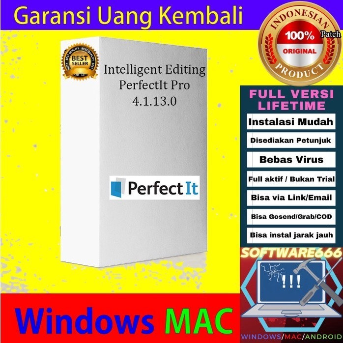 Jual Software Proofreading: Intelligent Editing PerfectIt Pro 4 [WIN ...
