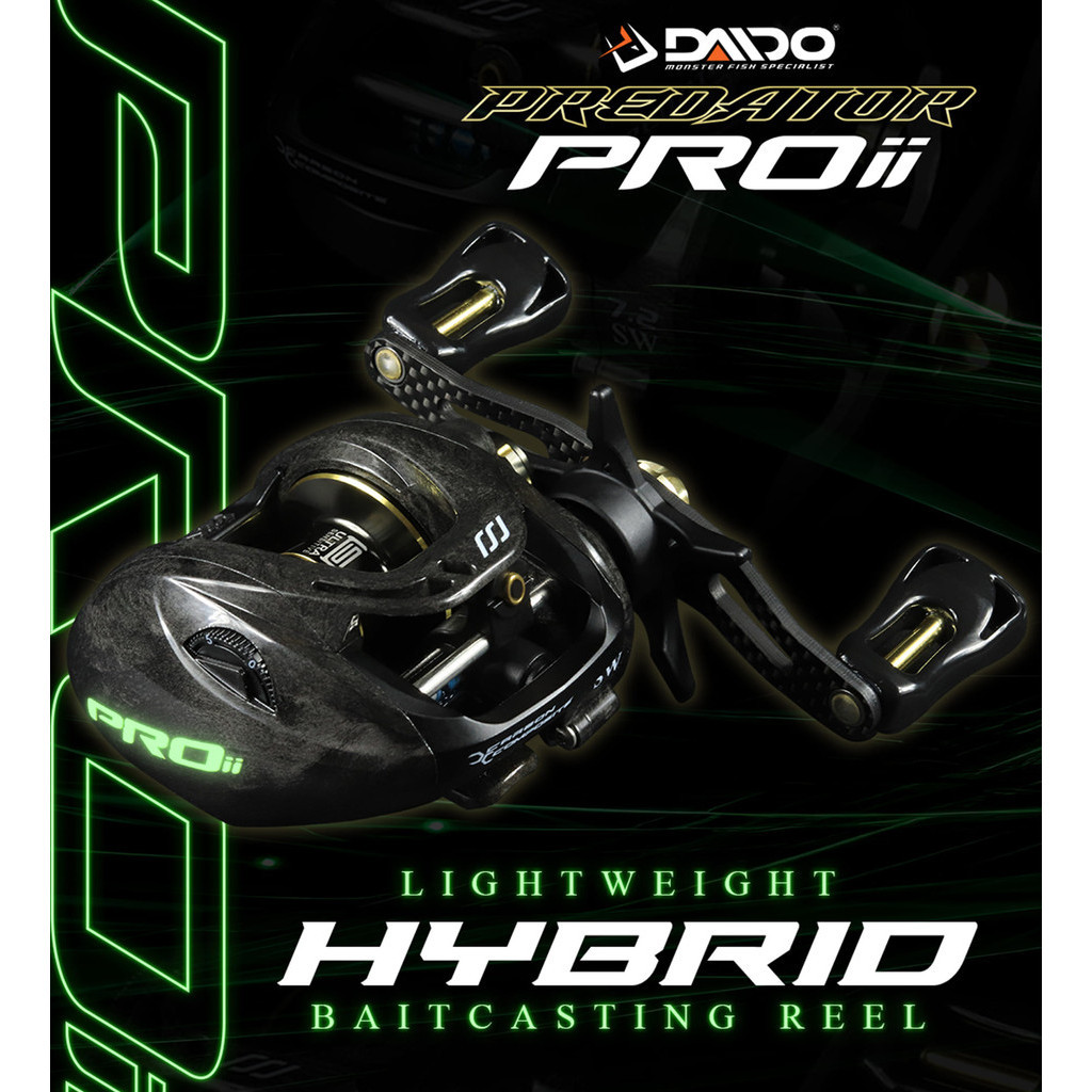 Jual REEL DAIDO PREDATOR 200 PRO II SW | Shopee Indonesia