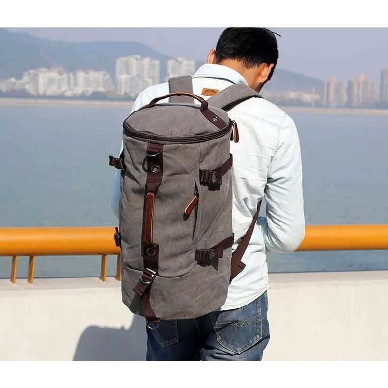 Jual Tas Outdoor Tas Ransel Selempang Barrel Travel Mountaineering ...