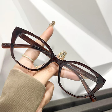 Viendo Kacamata Photocromic Minus Wanita Cat Eye Frame Anti Blueray Bluecromic Kaca Mata Optik