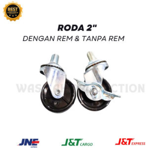 Jual RODA PLASTIK 2
