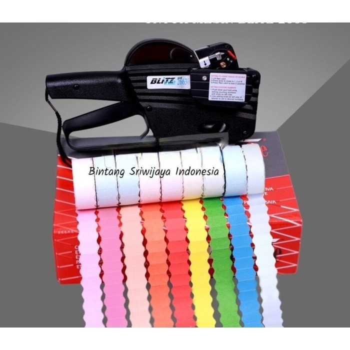 Jual LABEL - STICKER NUMBERING 2234 / 2253 - WARNA (Isi 9Roll) | Shopee ...